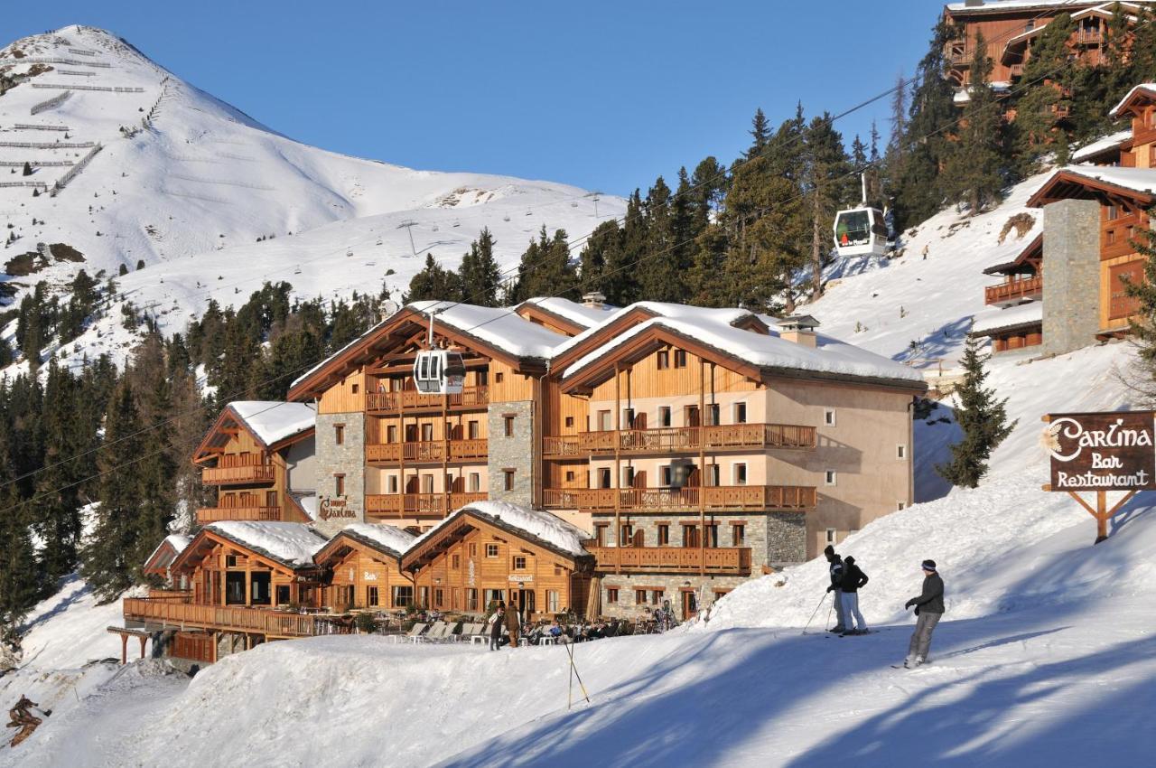 Hotel Carlina By Les Etincelles La Plagne Bagian luar foto