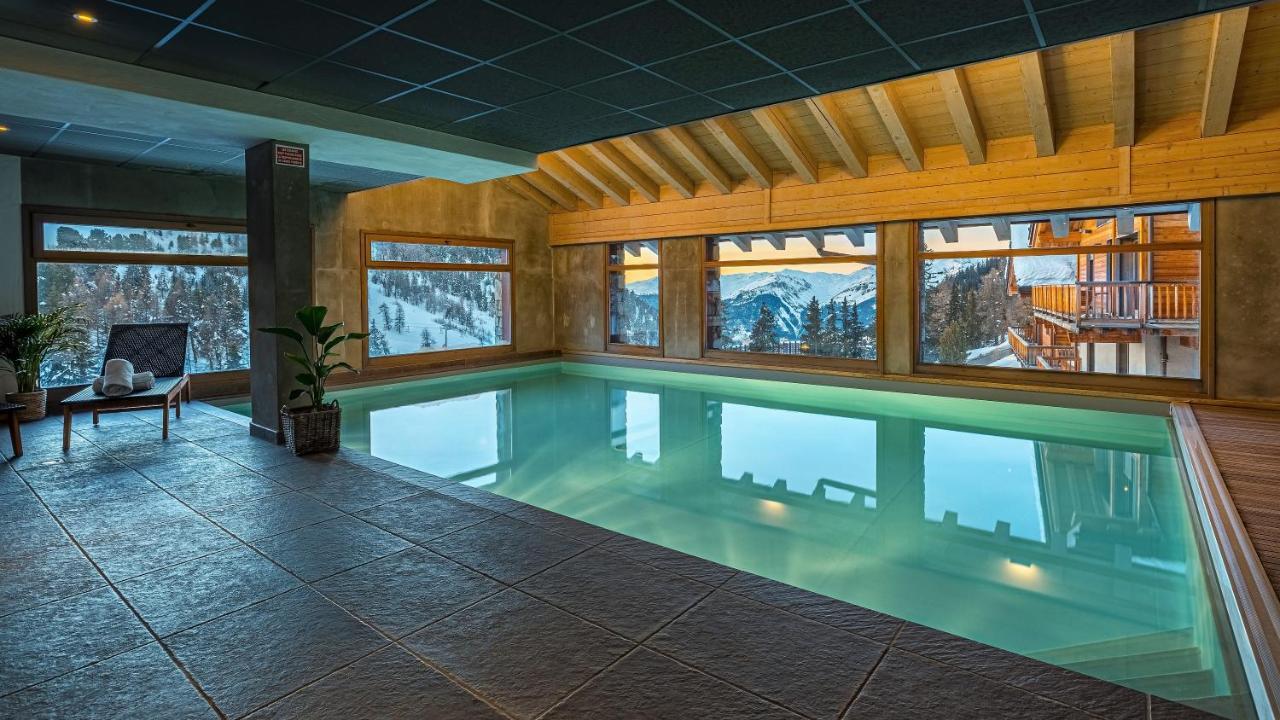 Hotel Carlina By Les Etincelles La Plagne Bagian luar foto