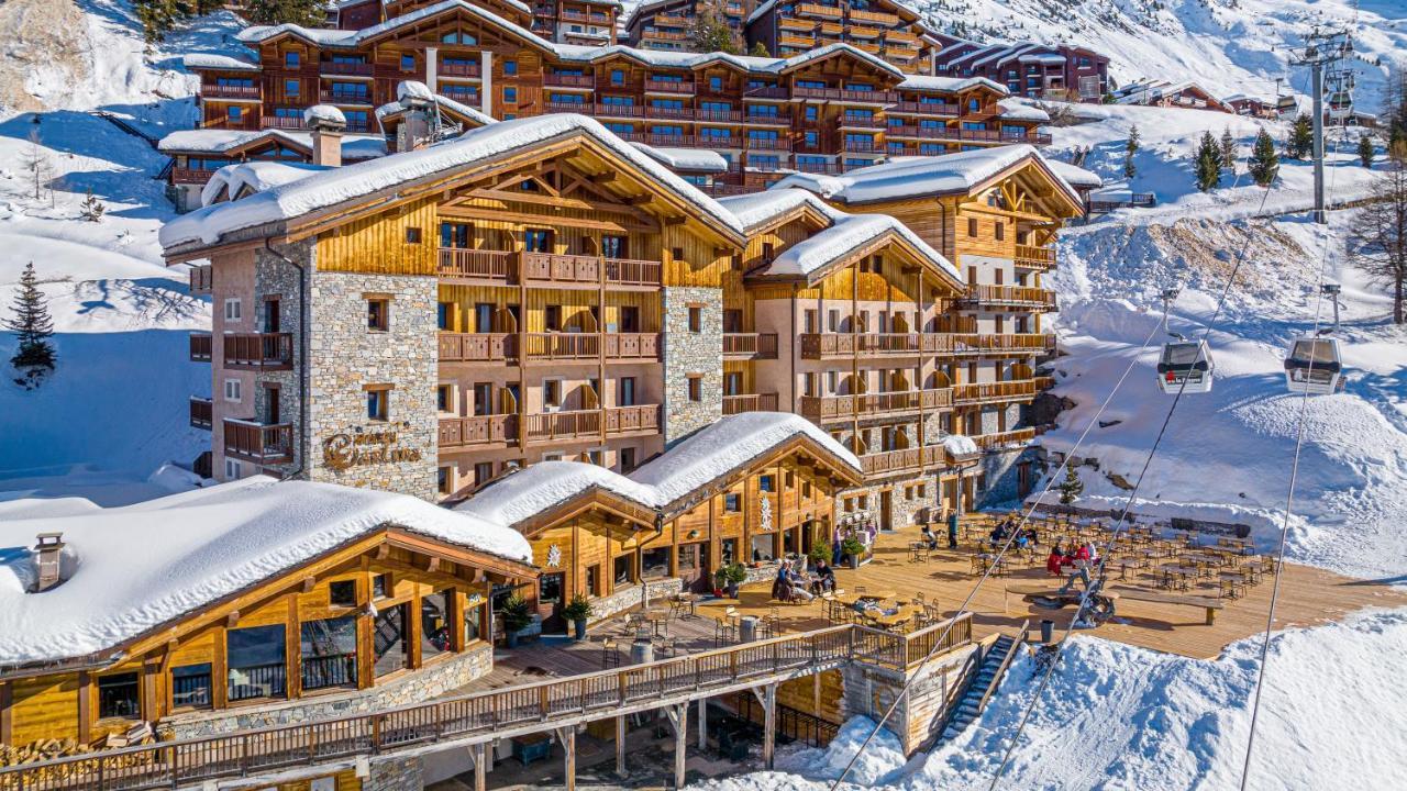 Hotel Carlina By Les Etincelles La Plagne Bagian luar foto