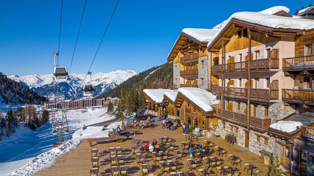 Hotel Carlina By Les Etincelles La Plagne Bagian luar foto