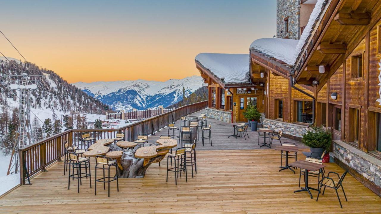 Hotel Carlina By Les Etincelles La Plagne Bagian luar foto