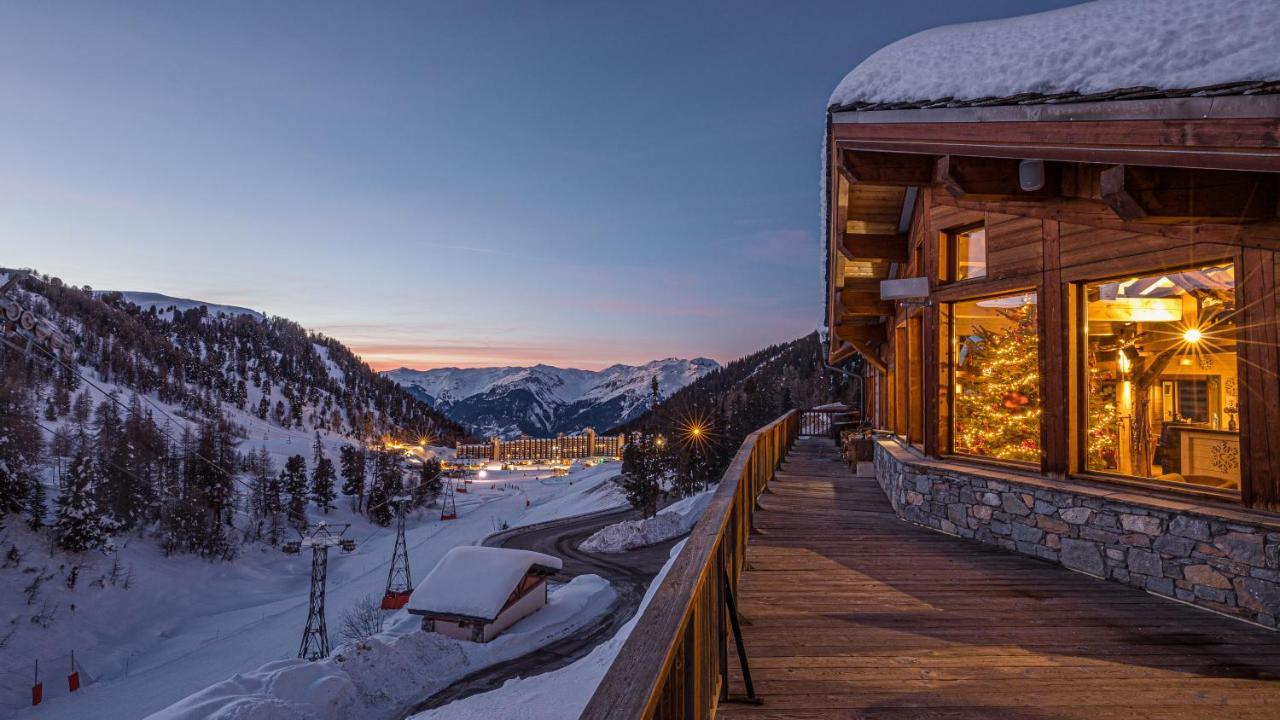 Hotel Carlina By Les Etincelles La Plagne Bagian luar foto