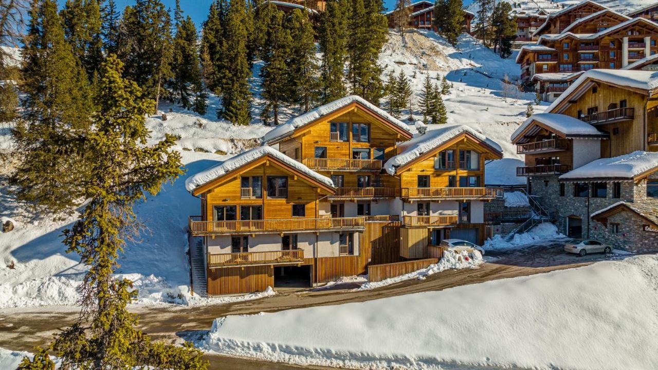 Hotel Carlina By Les Etincelles La Plagne Bagian luar foto