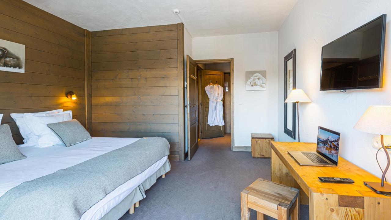 Hotel Carlina By Les Etincelles La Plagne Bagian luar foto