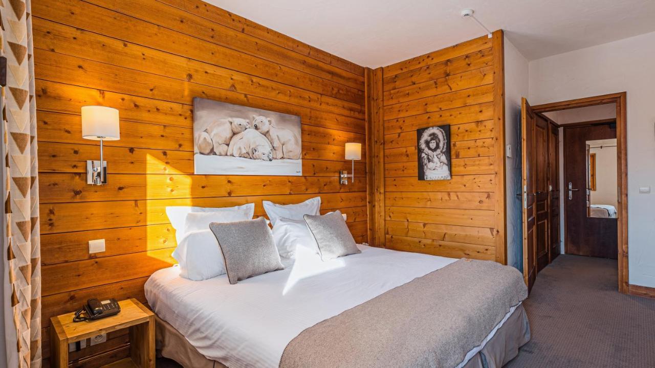 Hotel Carlina By Les Etincelles La Plagne Bagian luar foto