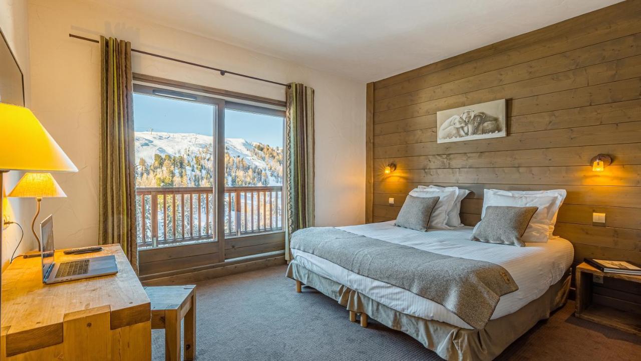 Hotel Carlina By Les Etincelles La Plagne Bagian luar foto