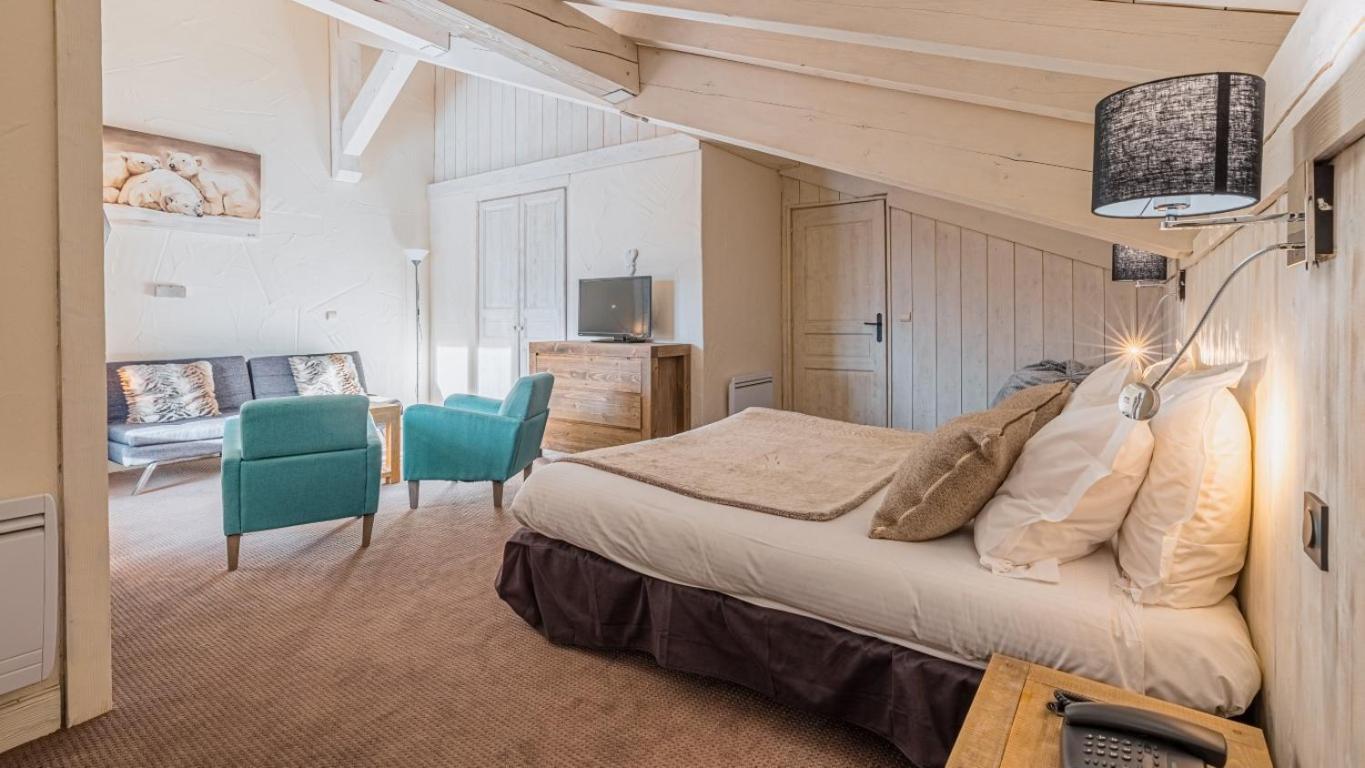 Hotel Carlina By Les Etincelles La Plagne Bagian luar foto