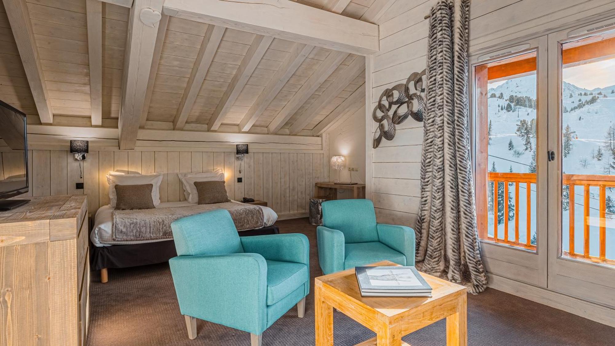 Hotel Carlina By Les Etincelles La Plagne Bagian luar foto