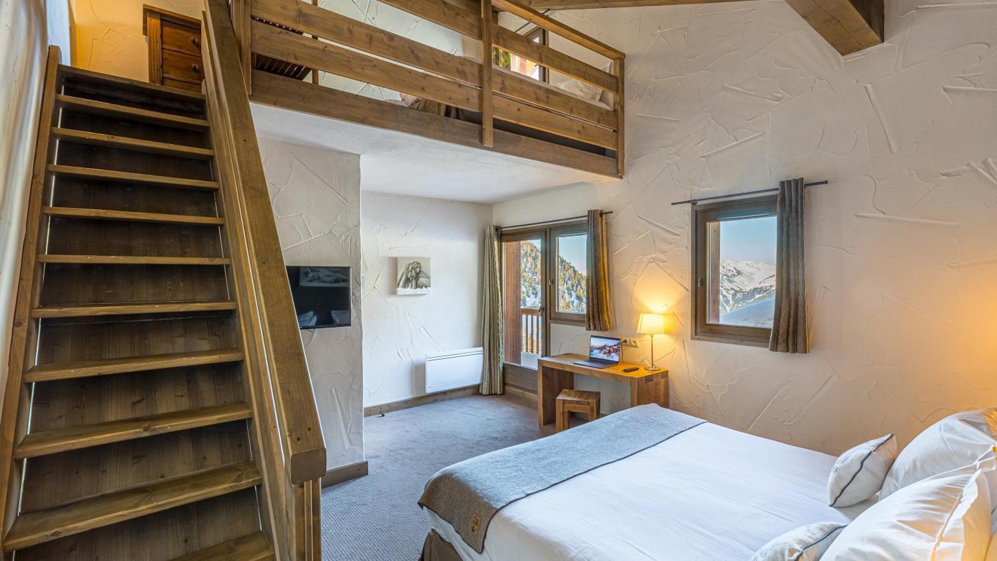 Hotel Carlina By Les Etincelles La Plagne Bagian luar foto