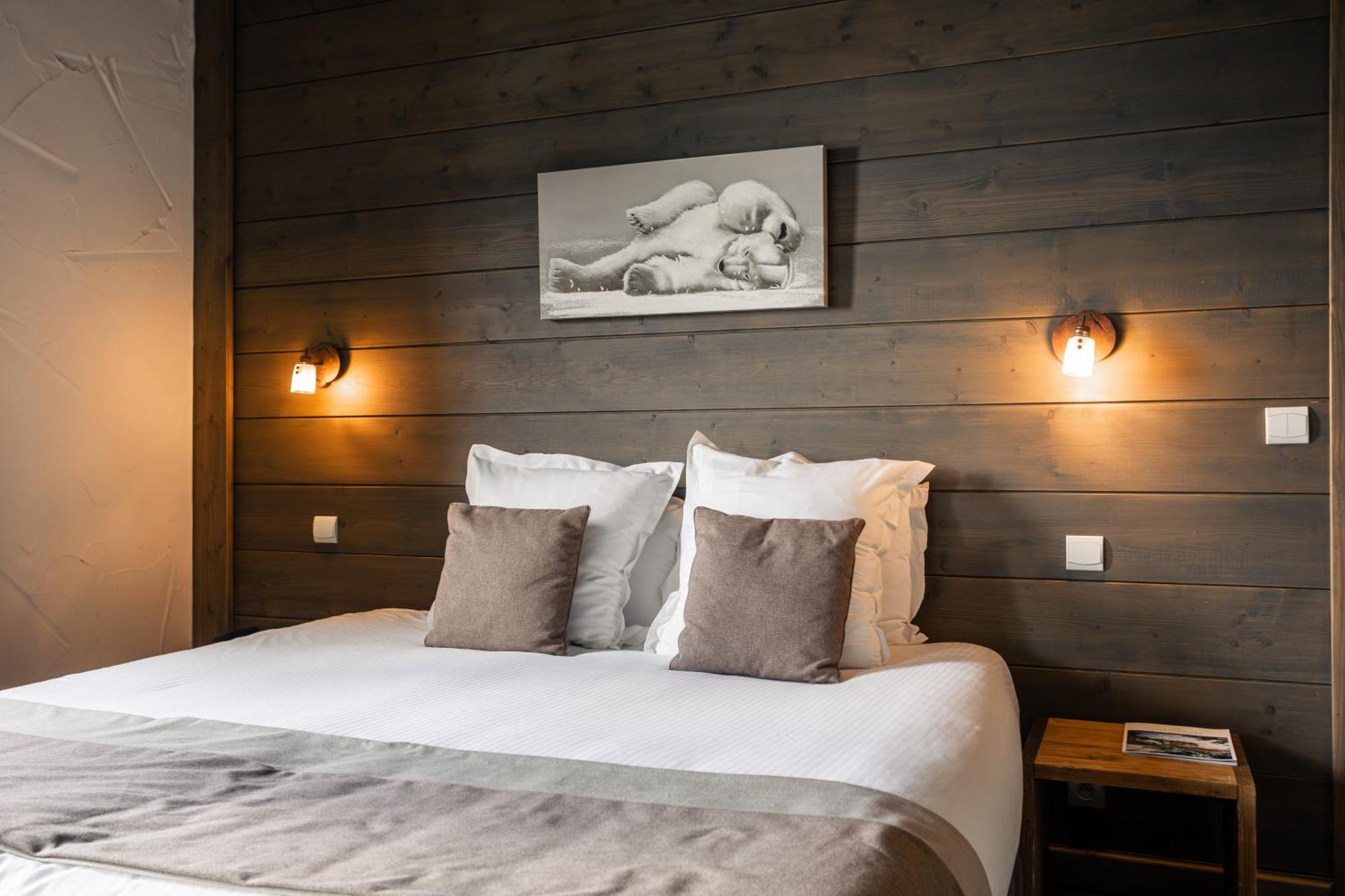 Hotel Carlina By Les Etincelles La Plagne Bagian luar foto