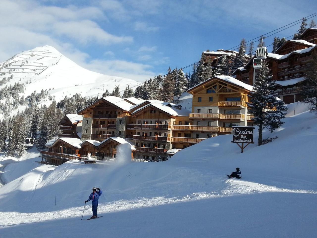 Hotel Carlina By Les Etincelles La Plagne Bagian luar foto